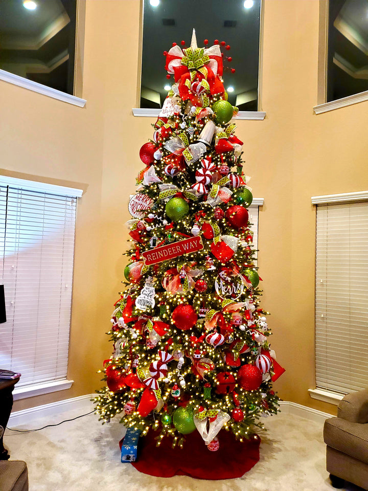 Christmas By Krebs 3 1/4" (80mm) Red Alert [8 Pieces] Solid Commercial Grade Indoor and Outdoor Shatterproof Plastic, UV and Water Resistant Ball Ornament Decorations