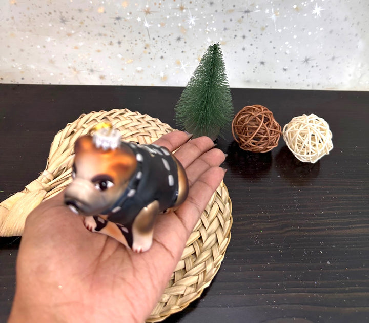 Christmas By Krebs Blown Glass  Collectible Tree Ornaments