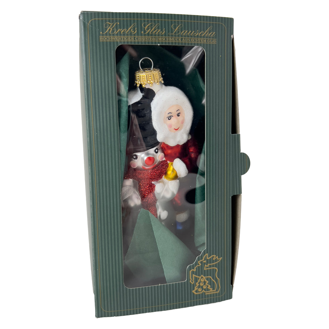 Christmas by Krebs Glass Ukrainian Figurines