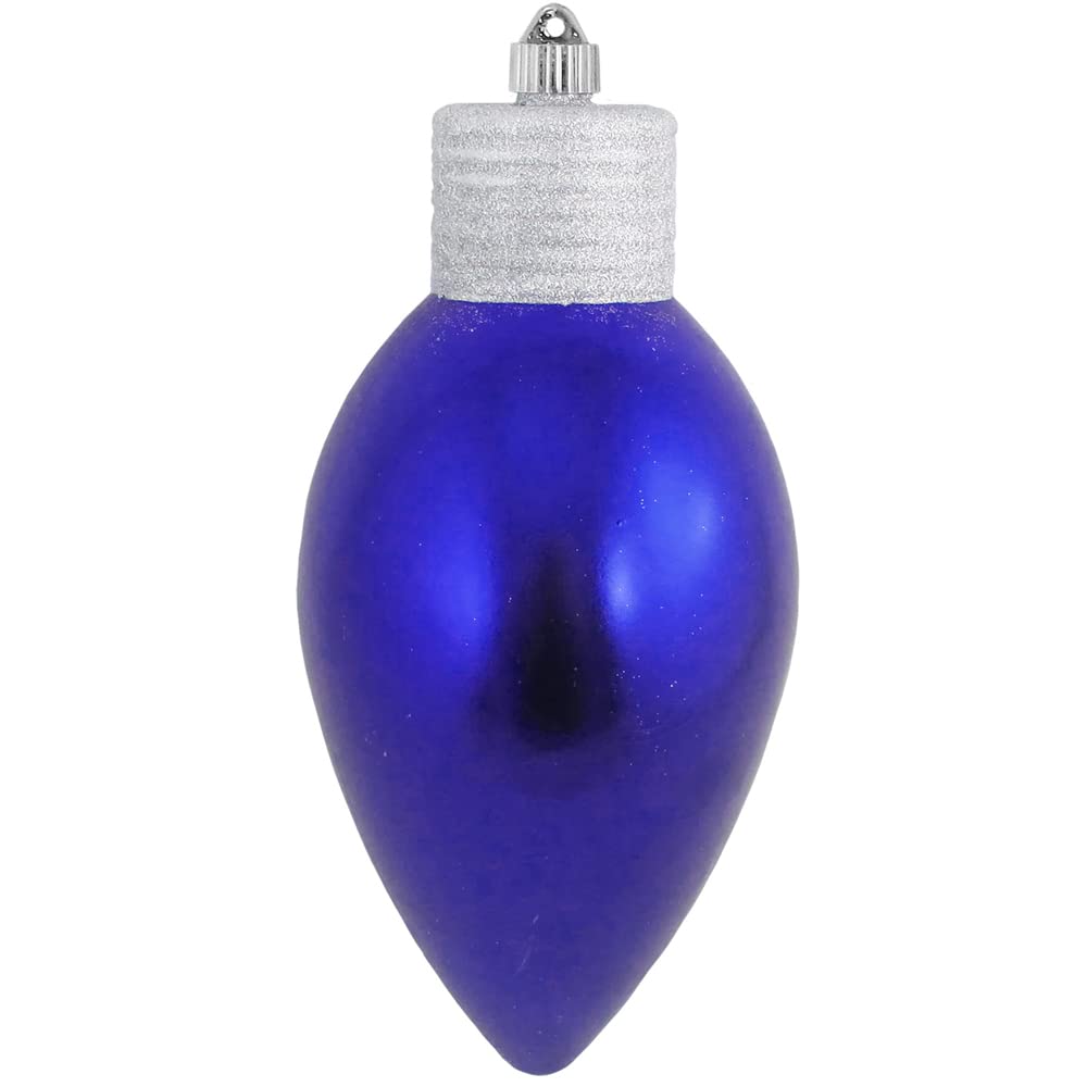 12" (300mm) C9 Light Bulb Shaped Shatterproof Large Christmas Ornament