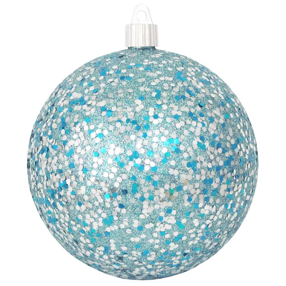Christmas By Krebs Ornament, Commercial Grade Indoor and Outdoor Shatterproof Plastic, Water Resistant Ball Ornament Decorations