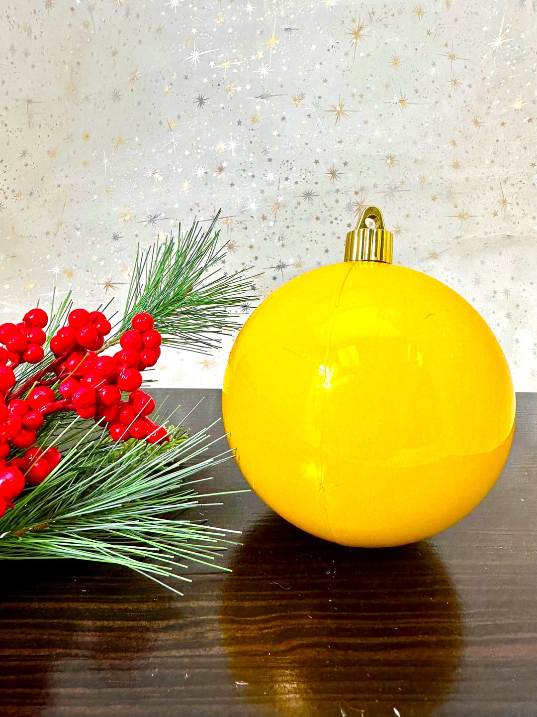 Glass Christmas Tree Ornaments - 80mm / 3.25" [4 Pieces] Designer Balls from Christmas By Krebs Seamless Hanging Holiday Decor (Full Sun)
