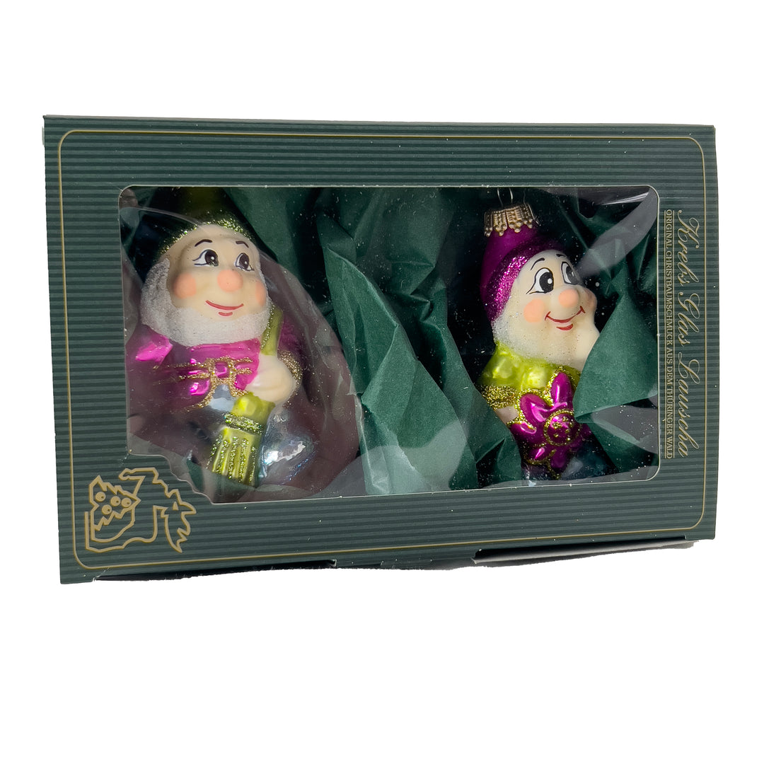 Christmas by Krebs Glass Ukrainian Figurines