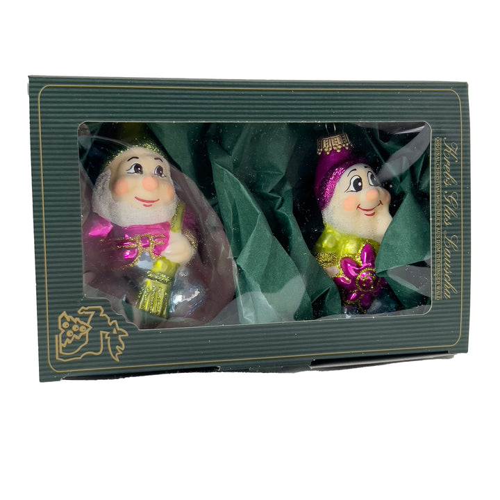Christmas by Krebs Glass Ukrainian Figurines