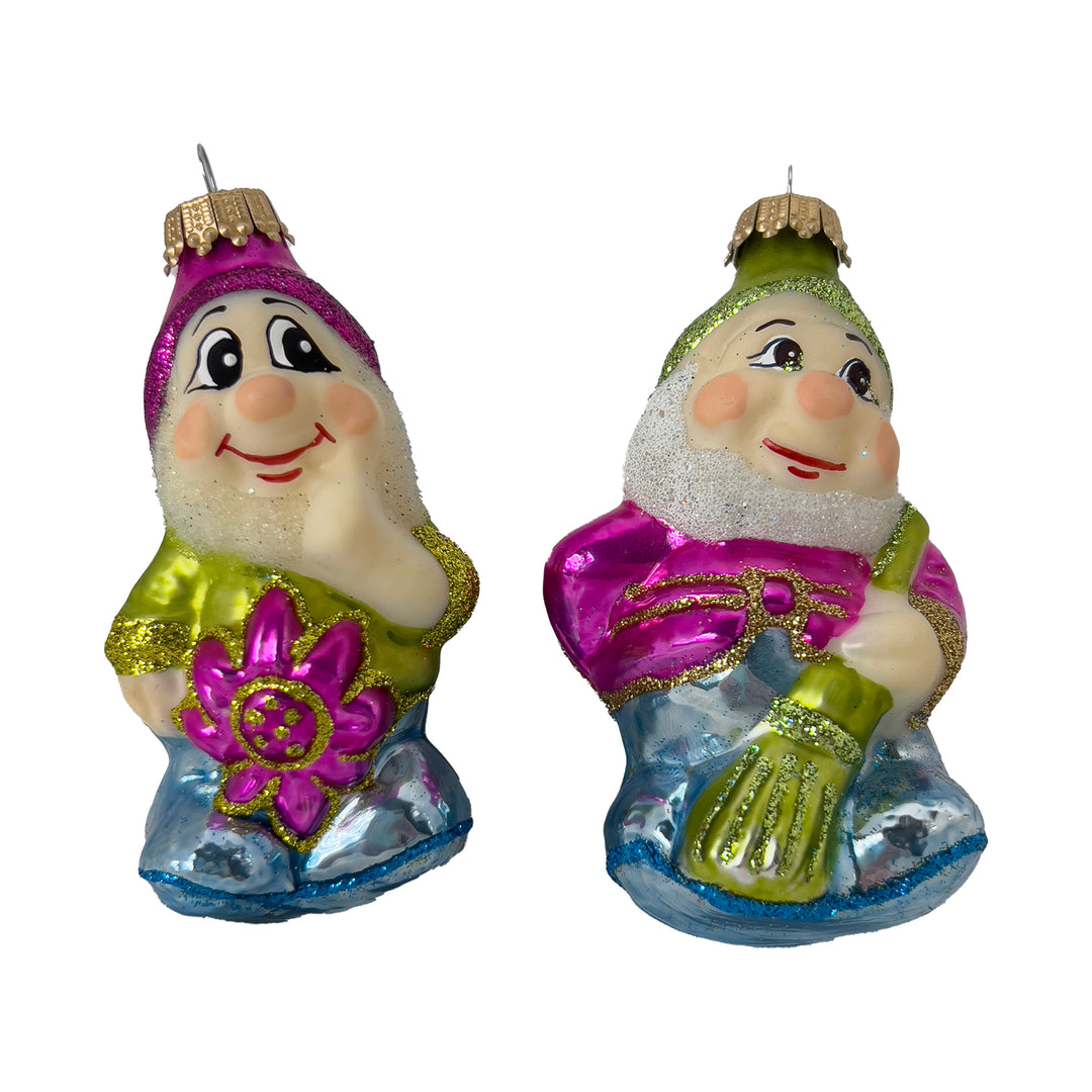 Christmas by Krebs Glass Ukrainian Figurines