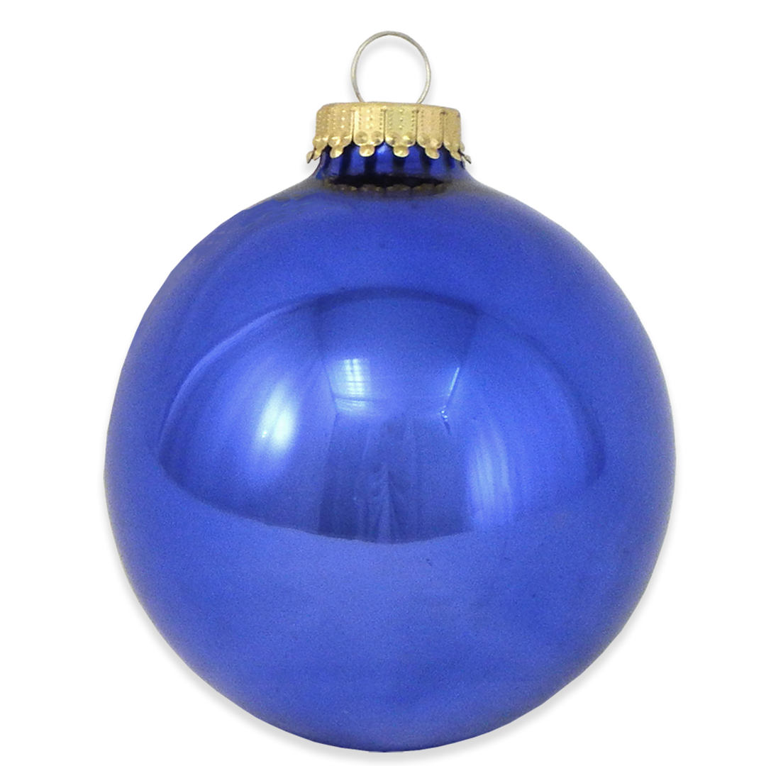 Christmas Tree Ornaments - Military Glass Balls from Christmas by Krebs - Handmade Seamless Hanging Holiday Decorations for Trees