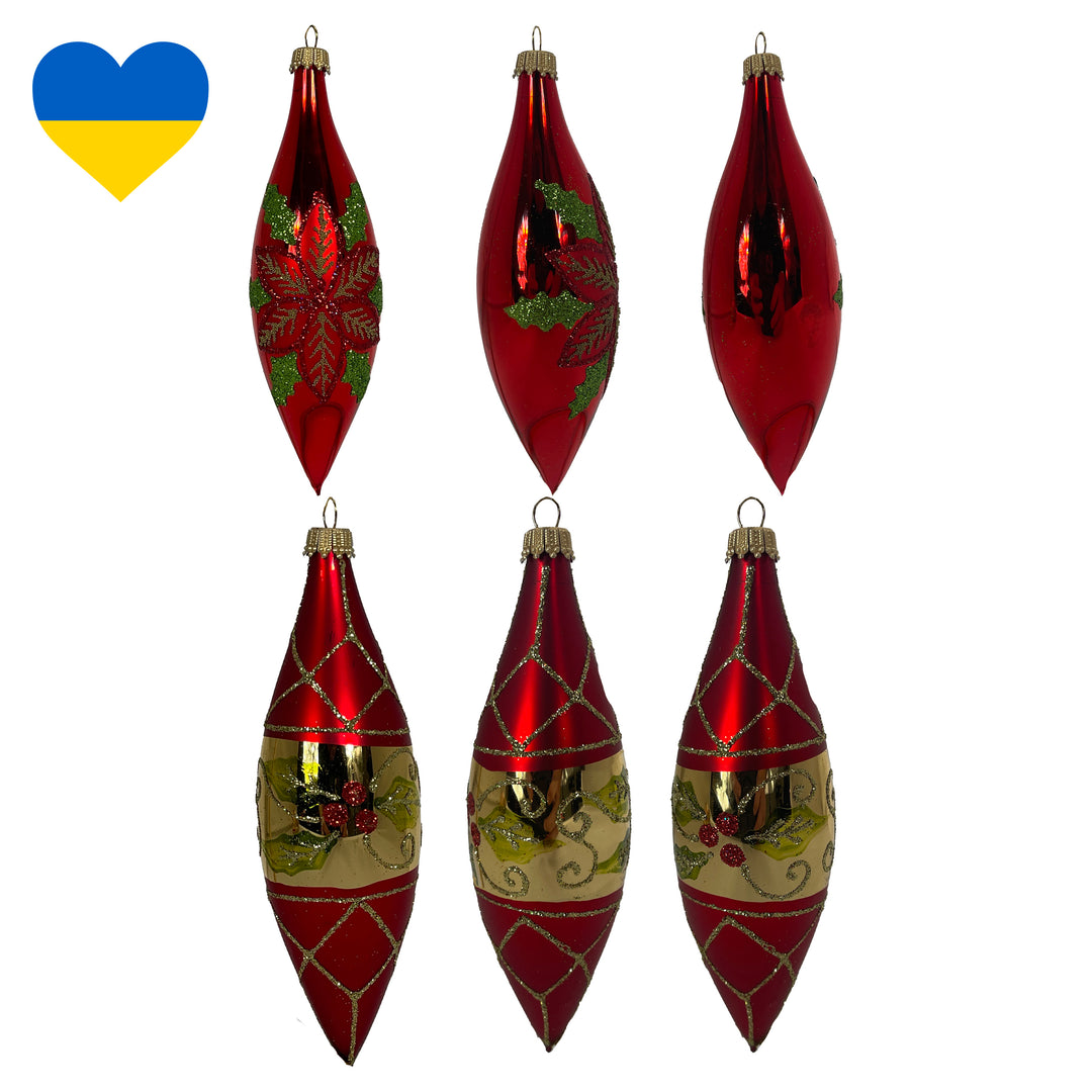 Christmas by Krebs Glass Ukrainian Figurines