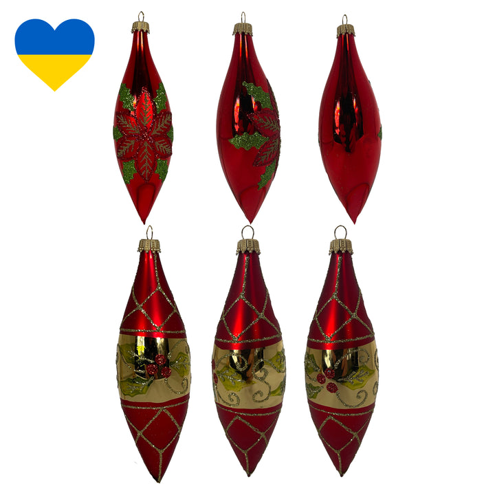 Christmas by Krebs Glass Ukrainian Figurines