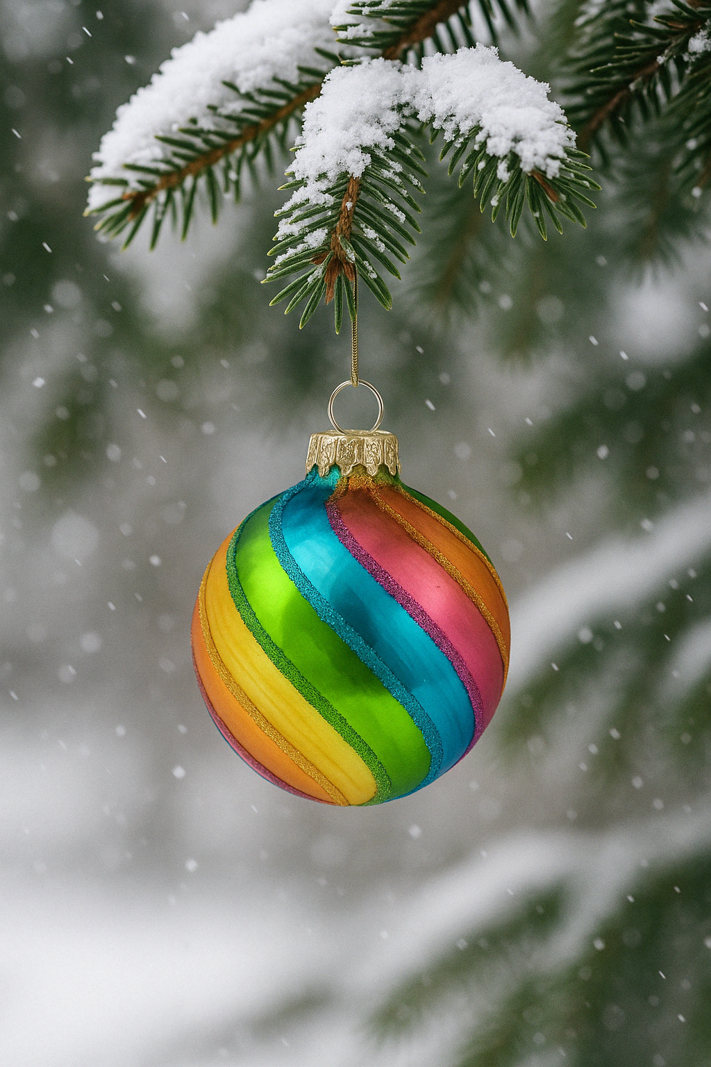Christmas By Krebs 2 5/8" (67mm) Seamless Glass Ornament [4 Pieces], Decorated Designer Heirloom