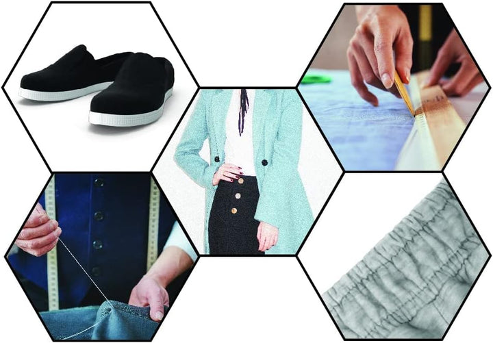 Krebs Elastic Bands, Plush 2 Sides White Woven Latex Free 1" Wide | Made in the United States (12 Yards)