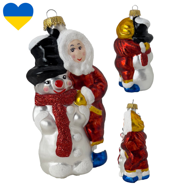Christmas by Krebs Glass Ukrainian Figurines