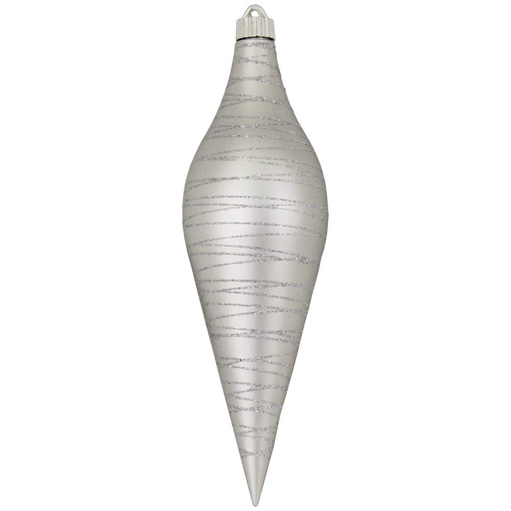 Christmas By Krebs 12 2/3" (320mm) Ornament, Commercial Grade Indoor Outdoor Shatterproof Plastic Water Resistant Ornament