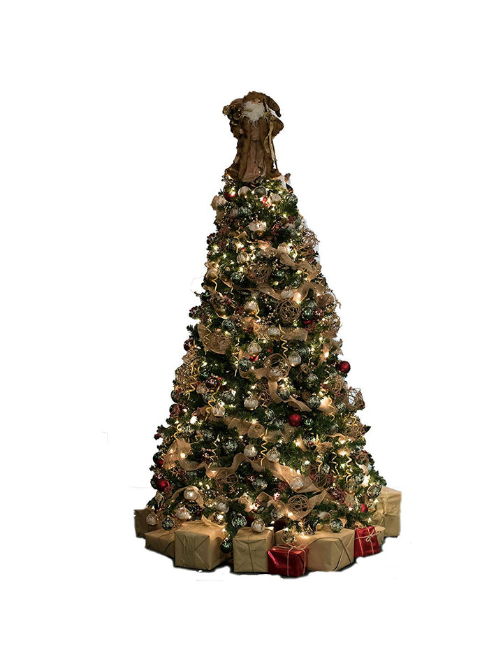 69 Piece Woodland Glass Ornaments Christmas Tree Decorating Kit