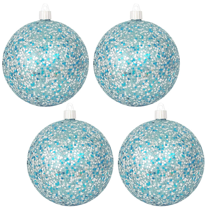 Christmas By Krebs Ornament, Commercial Grade Indoor and Outdoor Shatterproof Plastic, Water Resistant Ball Ornament Decorations