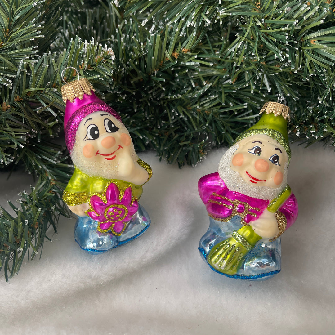 Christmas by Krebs Glass Ukrainian Figurines