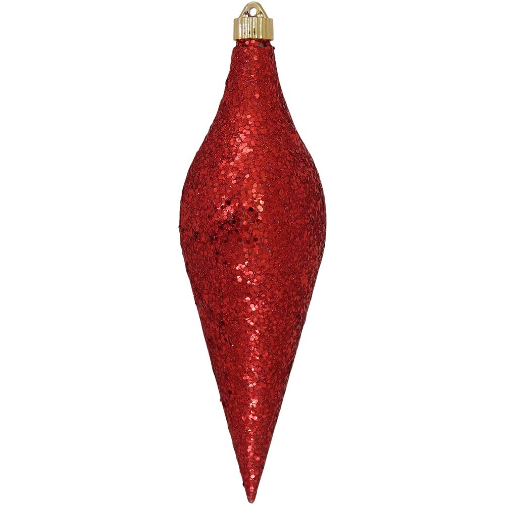 Christmas By Krebs 12 2/3" (320mm) Ornament, Commercial Grade Indoor Outdoor Shatterproof Plastic Water Resistant Ornament