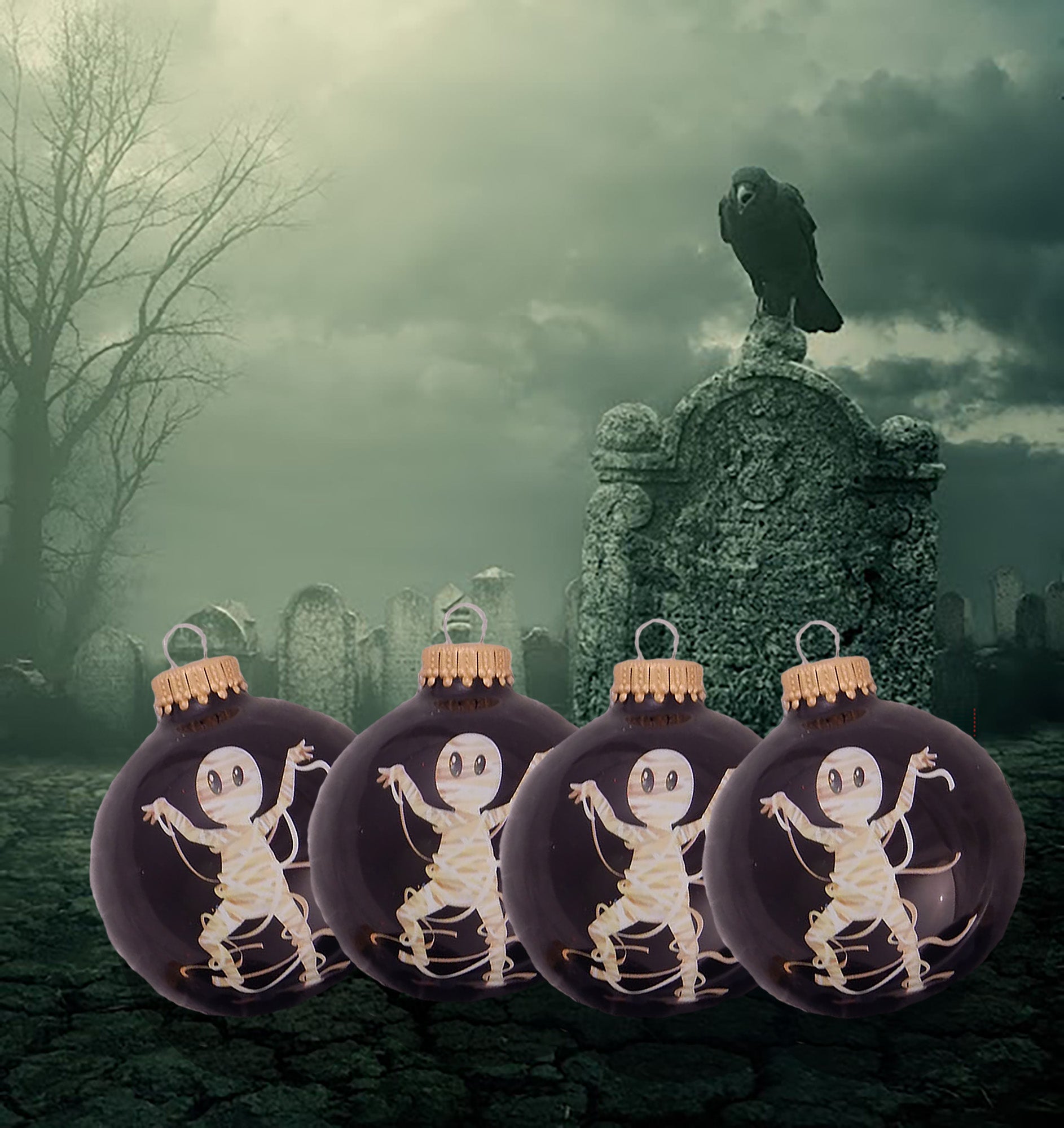 Halloween tree ornaments deals
