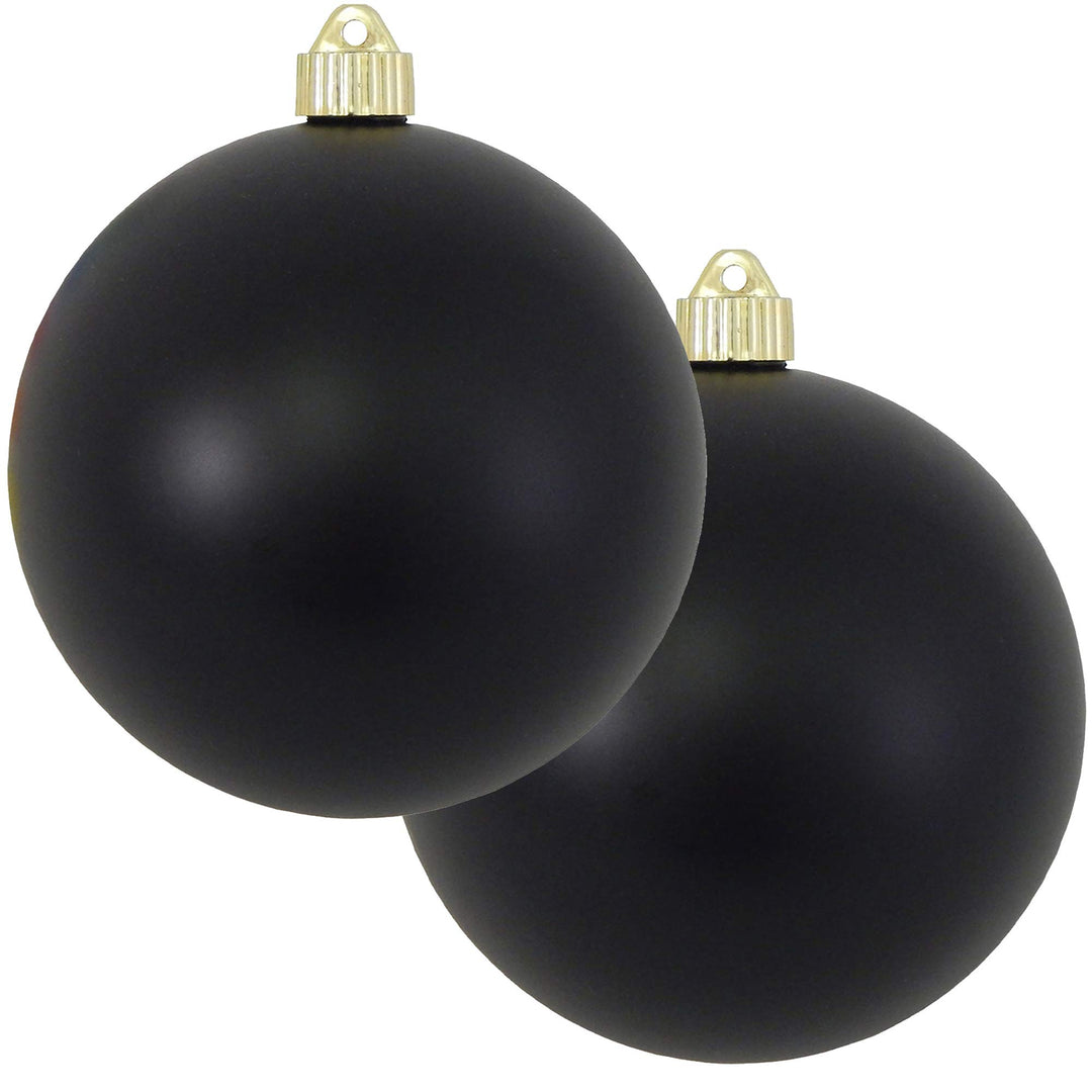Christmas By Krebs 6 (150mm) Velvet Soot Black [2 Pieces] Solid