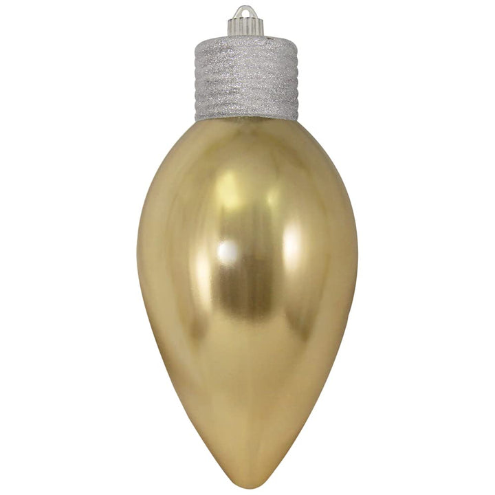 12" (300mm) C9 Light Bulb Shaped Shatterproof Large Christmas Ornament