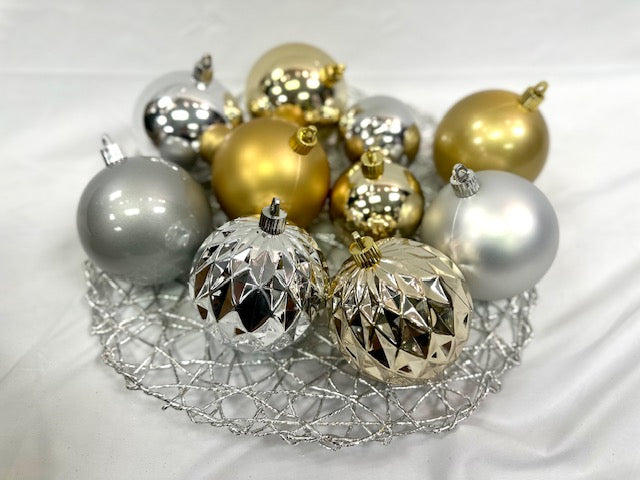 Silver Orbz Ornament Kit