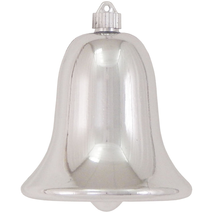 Christmas By Krebs 7" (180mm) Ornament, Commercial Grade Indoor Outdoor Shatterproof Plastic Water Resistant Bell Ornament