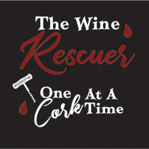 4" Square Ceramic Coaster Set Funny "I Love Wine" Collection - Wine Rescuer, 4/Box, 2/Case, 8 Pieces. - Christmas by Krebs Wholesale