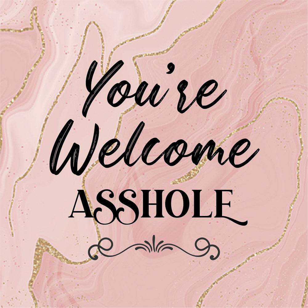 [Set of 4] 4" Premium Absorbent Ceramic Square She Shed Humour Collection - Christmas by Krebs Wholesale