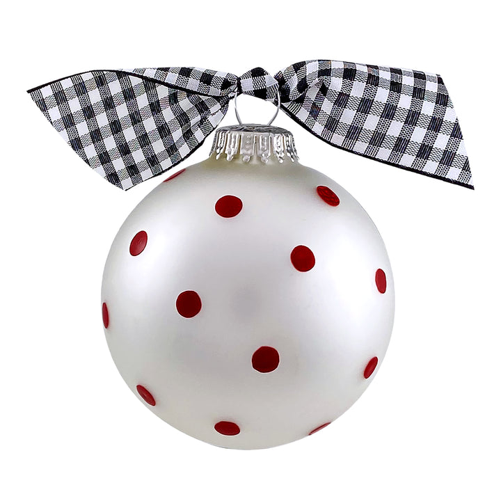 3 1/4" Hugs Giftable Glass Ball Ornament with Best Friends/Donkey Design