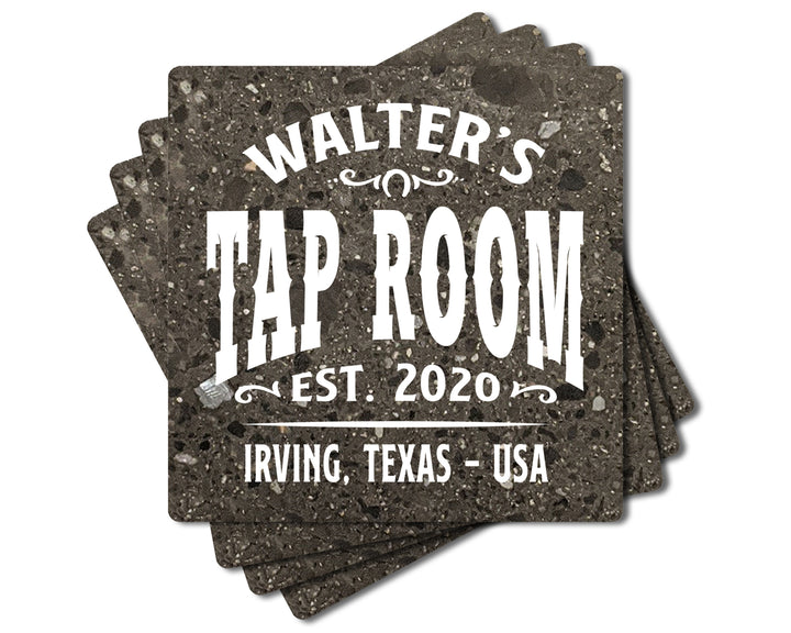 drinks on me coasters tap room