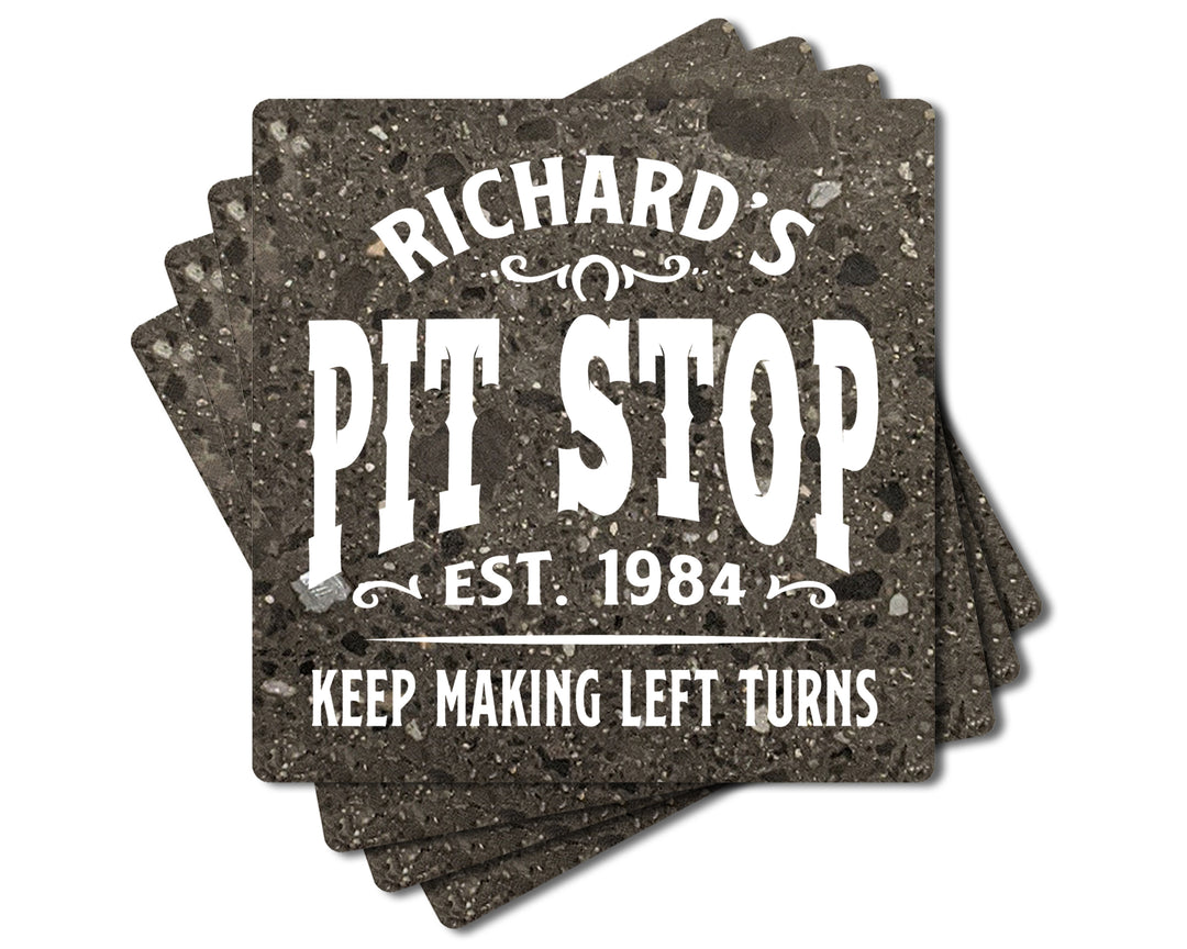 drinks on me coasters pit stop