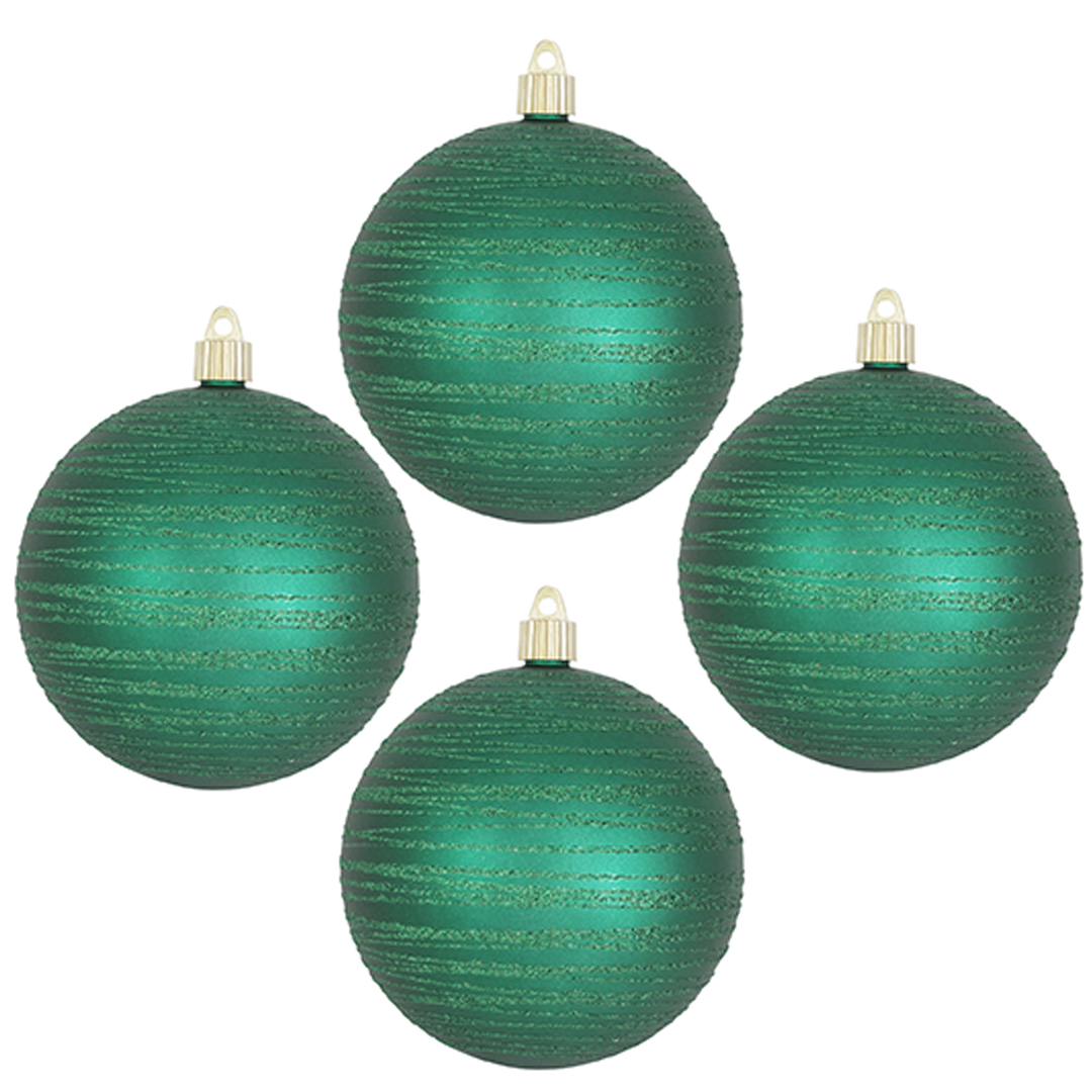 Christmas By Krebs 4 3/4 (120mm) Ornament [4 Pieces] Commercial Grade –  Christmas by Krebs