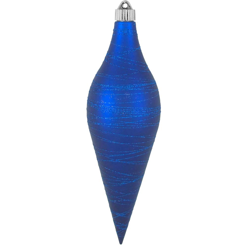 Christmas By Krebs 12 2/3" (320mm) Ornament, Commercial Grade Indoor Outdoor Shatterproof Plastic Water Resistant Ornament